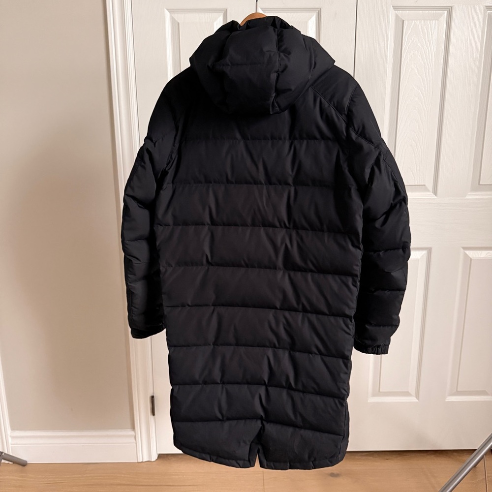 Nike NSW Premium Men's Down Fill Puffer Parka Jacket - Black - Picture 2 of 3